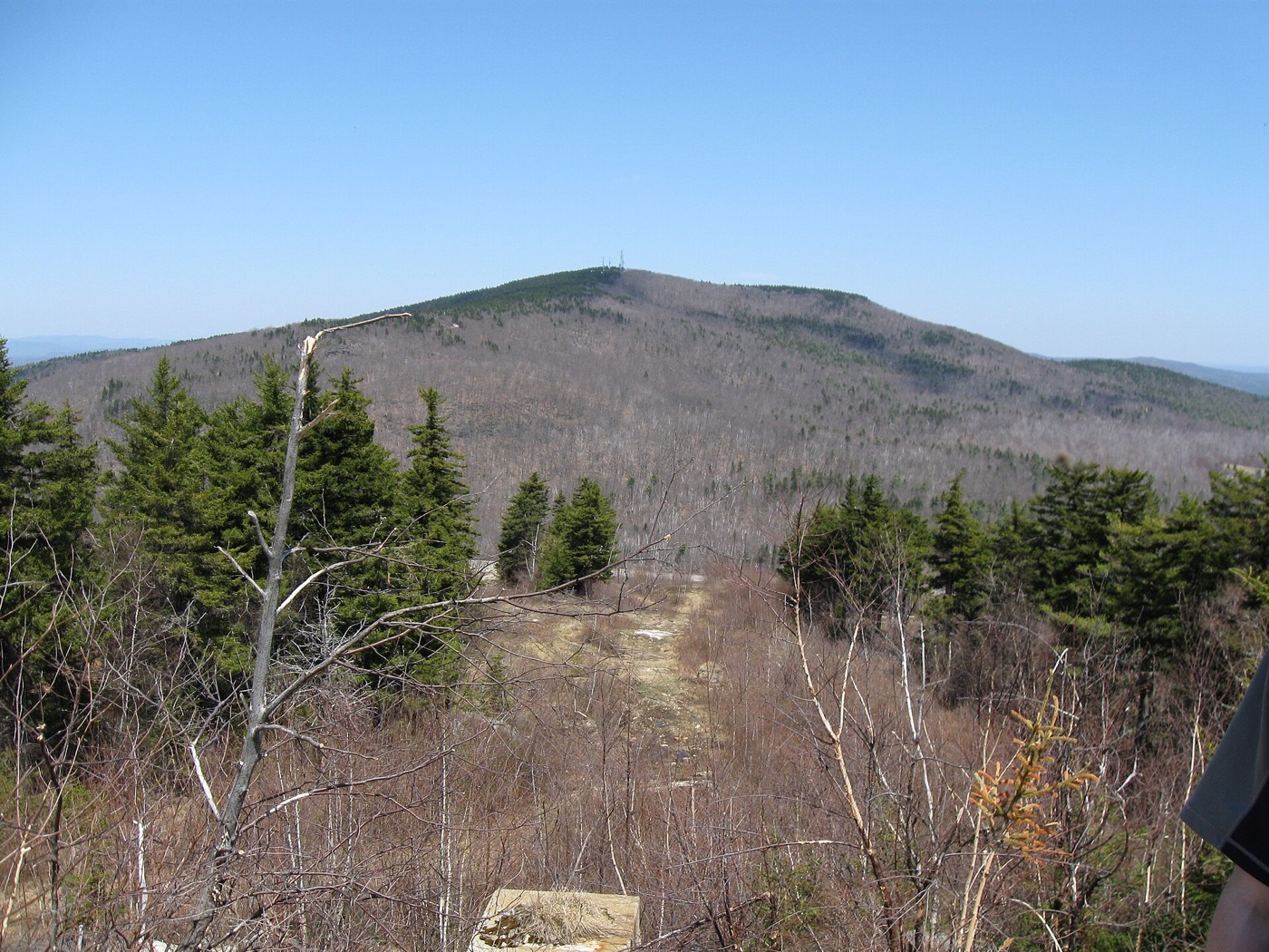 Pack Monadnock seen from a neighboring summit